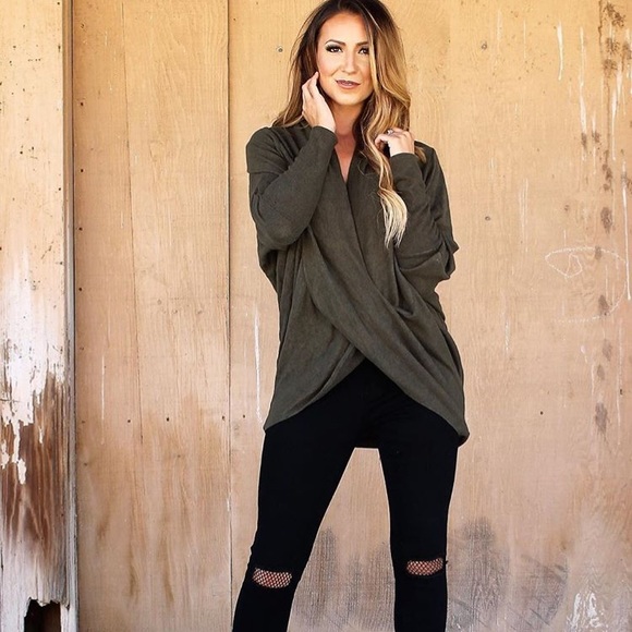 Wrap Sweater - Picture 1 of 1